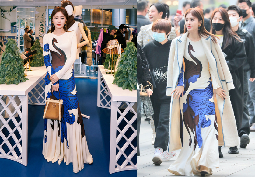 穿衣搭配|秦岚这身材在阿姨圈里少有,穿短裤秀长腿真“养眼”,穿搭也好看