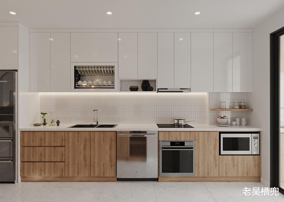 白色与原木的碰撞,感受到温暖舒适!