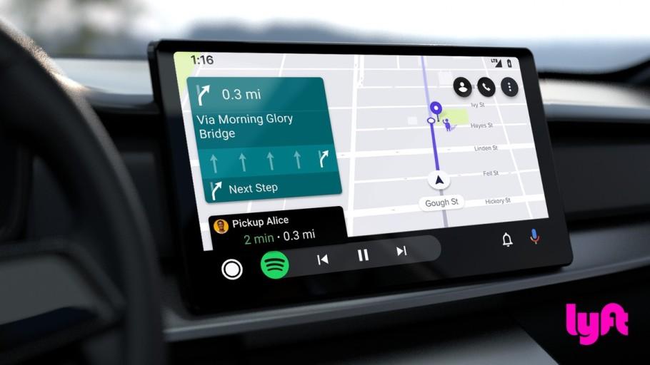 谷歌发布最新Android Auto，要与苹果Car play一较高下！