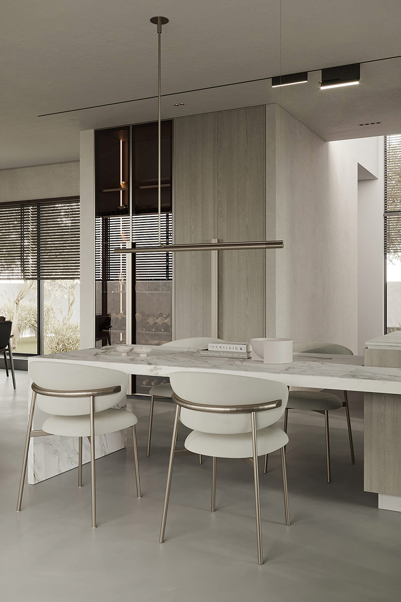 152平现代装修设计，让整个空间温暖柔和且不失高贵大气