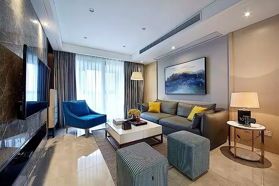 139㎡三居室,一进门就被玄关惊艳到,上档次真漂亮!