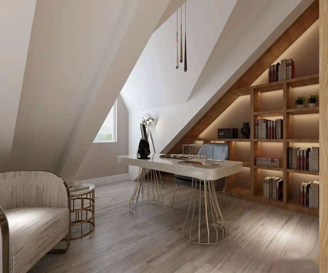 顶层带鸡肋阁楼如何装修？一个阁楼N种设计，入住后真香！