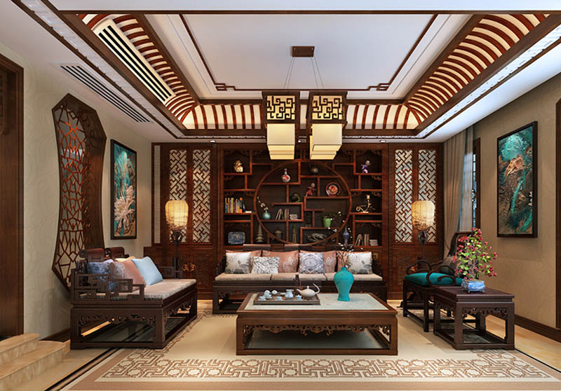 中式红木装修,造就富有诗意的舒适空间