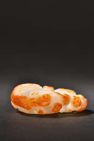 |和田玉喜上眉梢把件