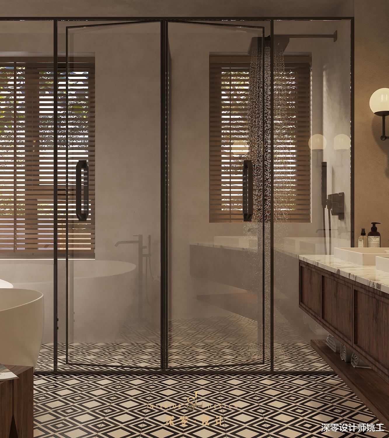 135㎡全屋没一丝俗气!沙发不靠墙与岛台+餐桌并排,完美平衡空间感