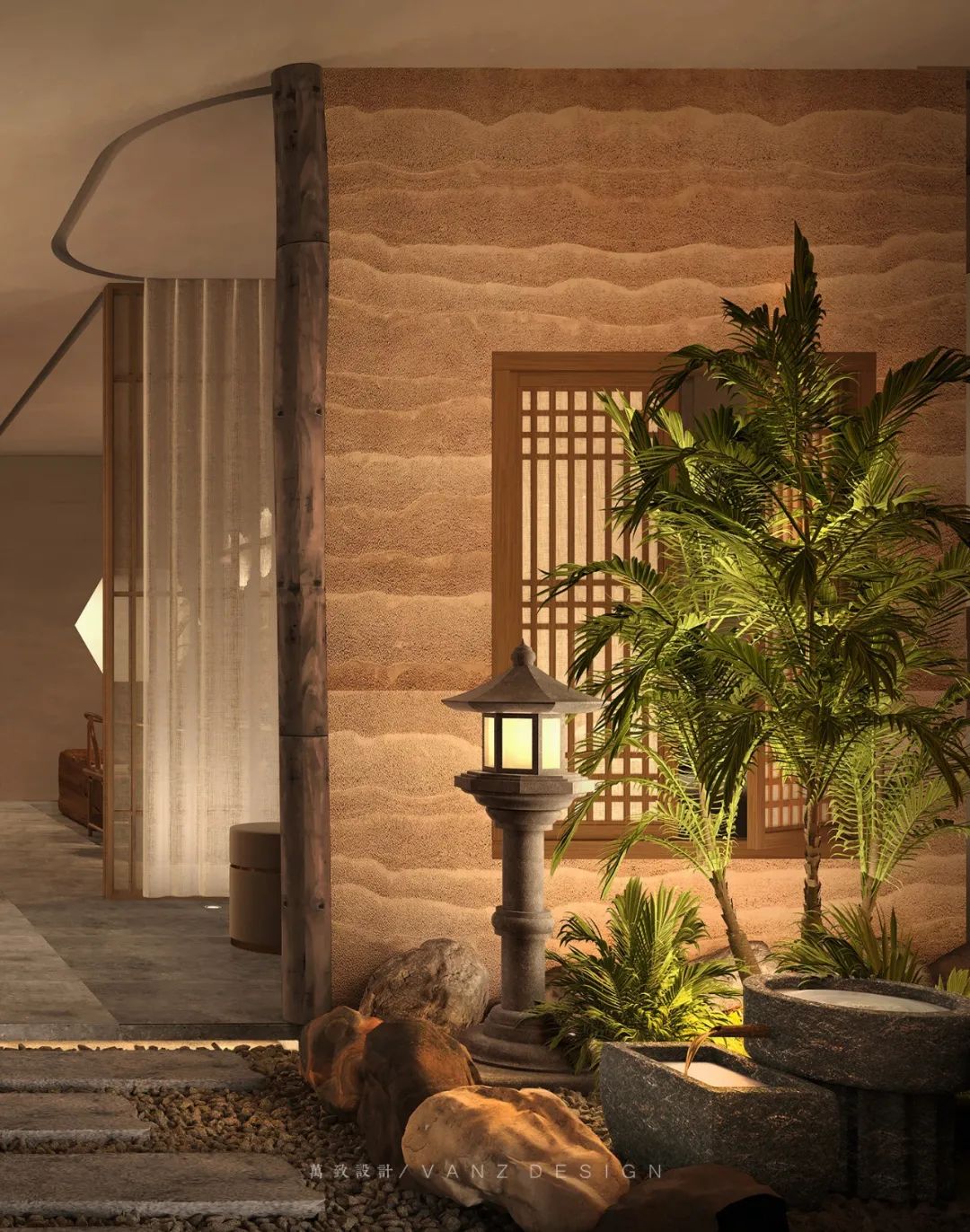 80平私人茶室设计,爱茶者心之所向