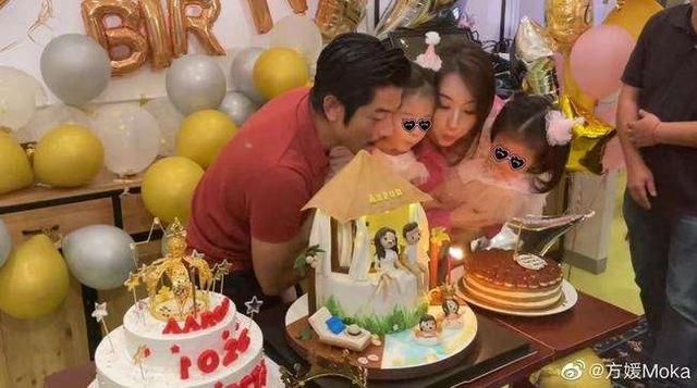 方媛|方媛大秀健身成果，买昂贵母女款美容仪，郭富城带妻女坐观光缆车