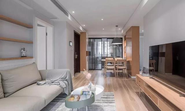 她家86㎡三居室，不仅空间开阔，收纳性还很强，处处都是小心机！