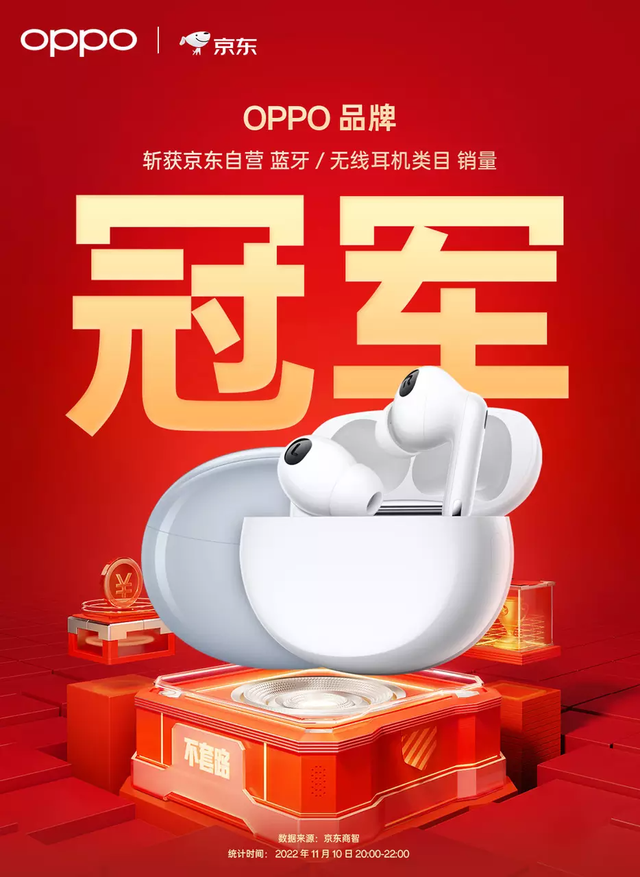 OPPO|双十一战报出炉：赢麻的绿厂蓝牙耳机，做对了什么？