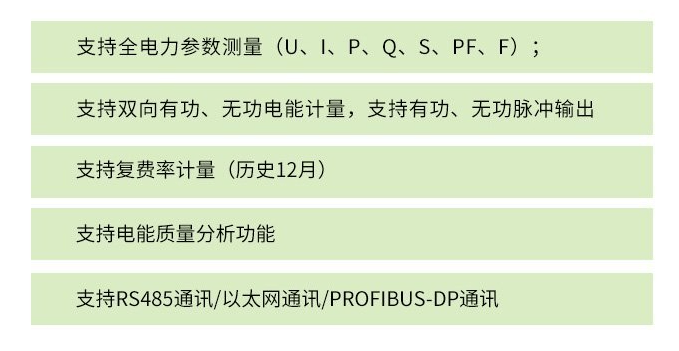 安科瑞三相多功能网络电力仪表APM801/MCE 以太网通讯 精度0.2S