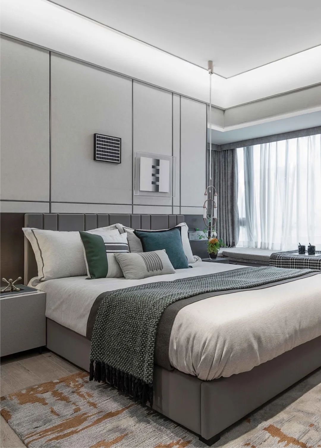 180㎡现代简约丨华丽典雅,打造惬意的家居生活空间!