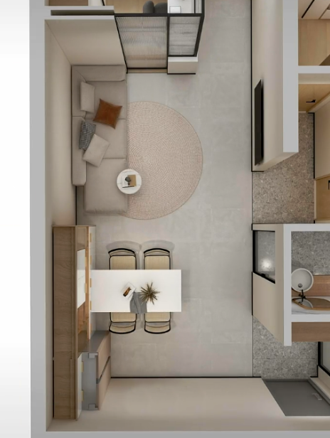 50平米的老破小如何改三居，看这里！我来告诉你！