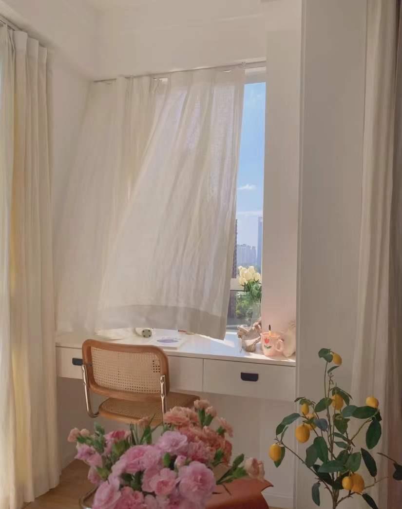 女主4.5W装80㎡小两居，硬装超简单，完工超好看，堪称省钱教科书