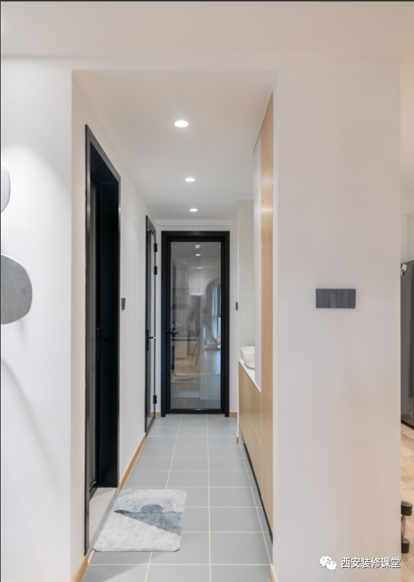 90㎡三室变一室,一人住在家办公,还有三分离卫生间