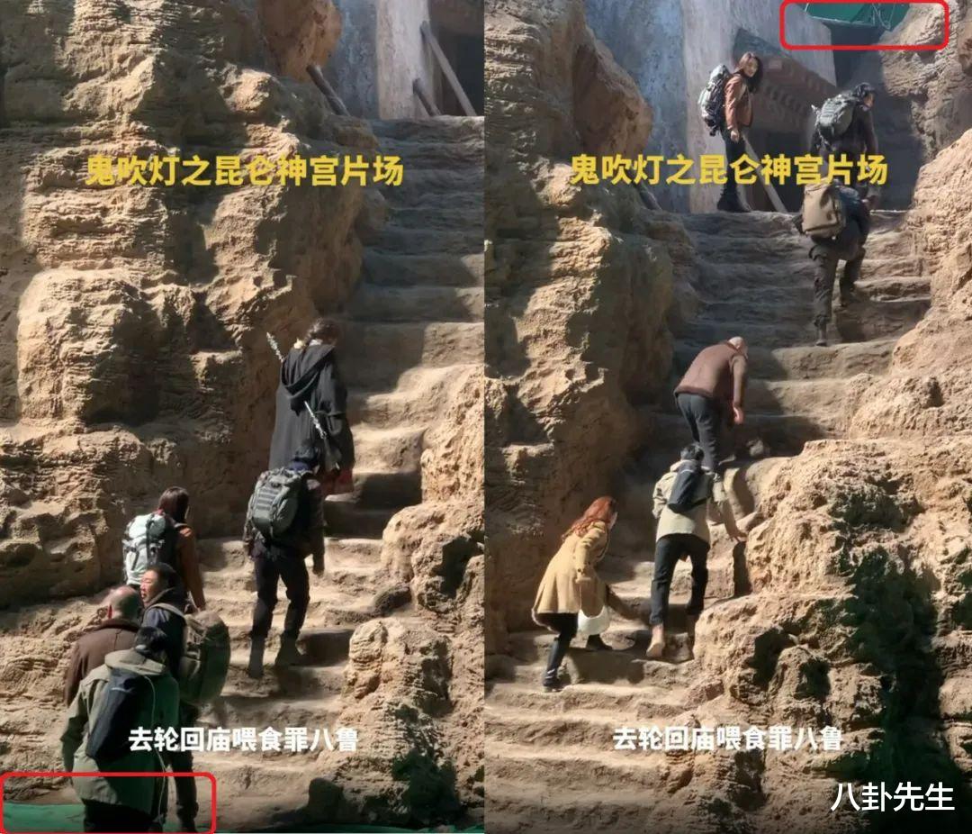 花絮|《昆仑神宫》花絮曝光:潘粤明、张雨绮替身现身,童星演员排场大