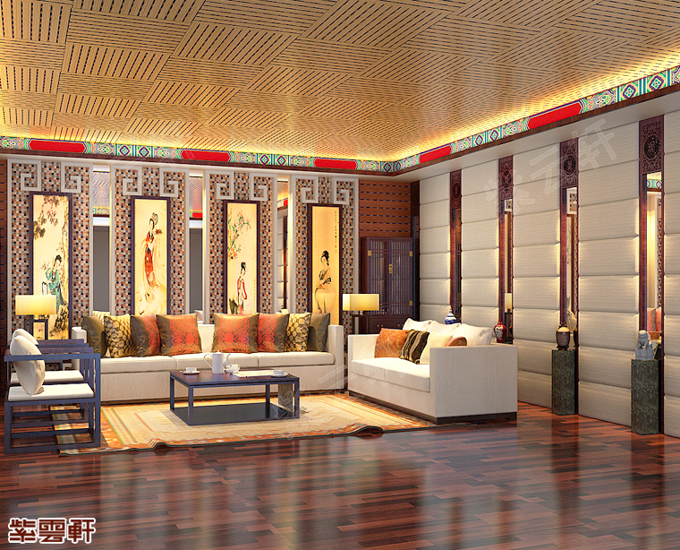 家装中的国潮设计,古风禅韵,实在是高级