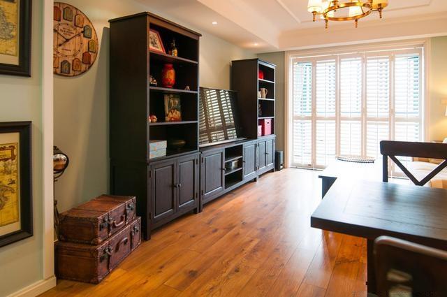 84平方米的新房装修,田园风设计美得不像样,朋友来了都说赞