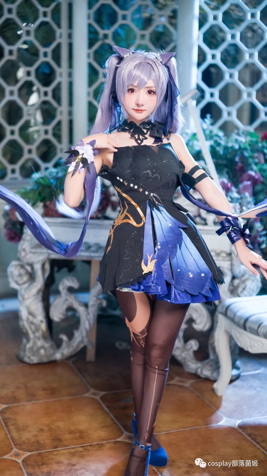 女士的法则|cos:?原神刻晴?霓裾翩跹cos正片@紫氯氯