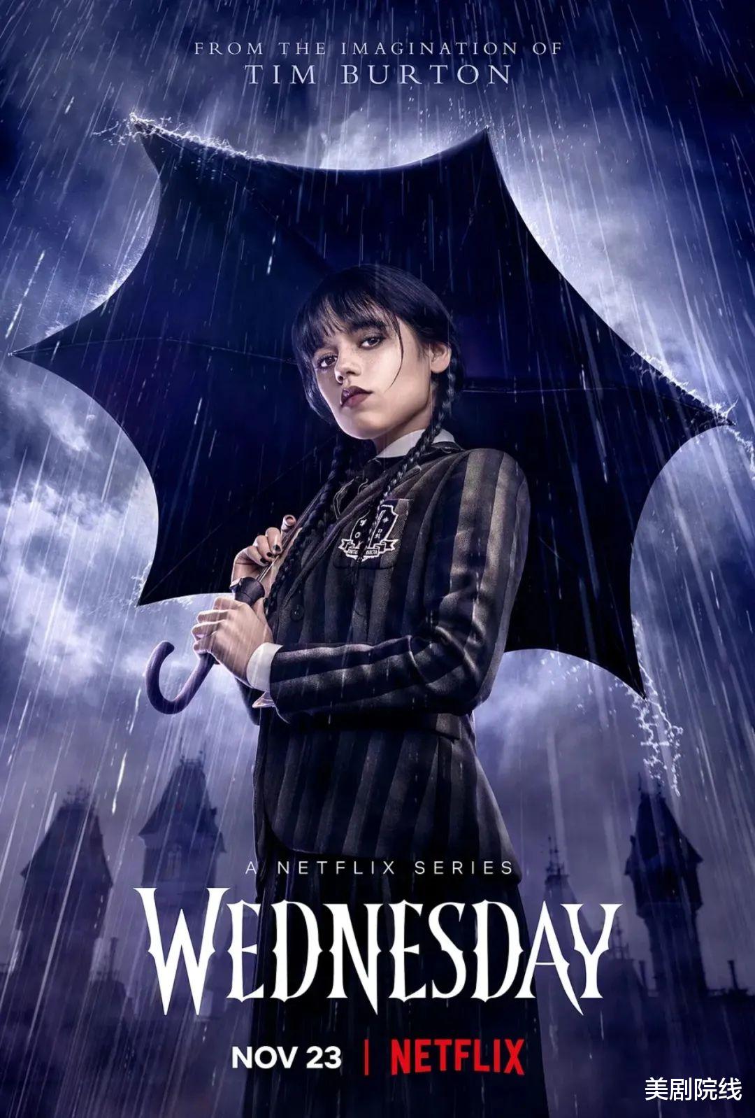 Netflix|Netflix再出王炸美剧,哥特萝莉真带感