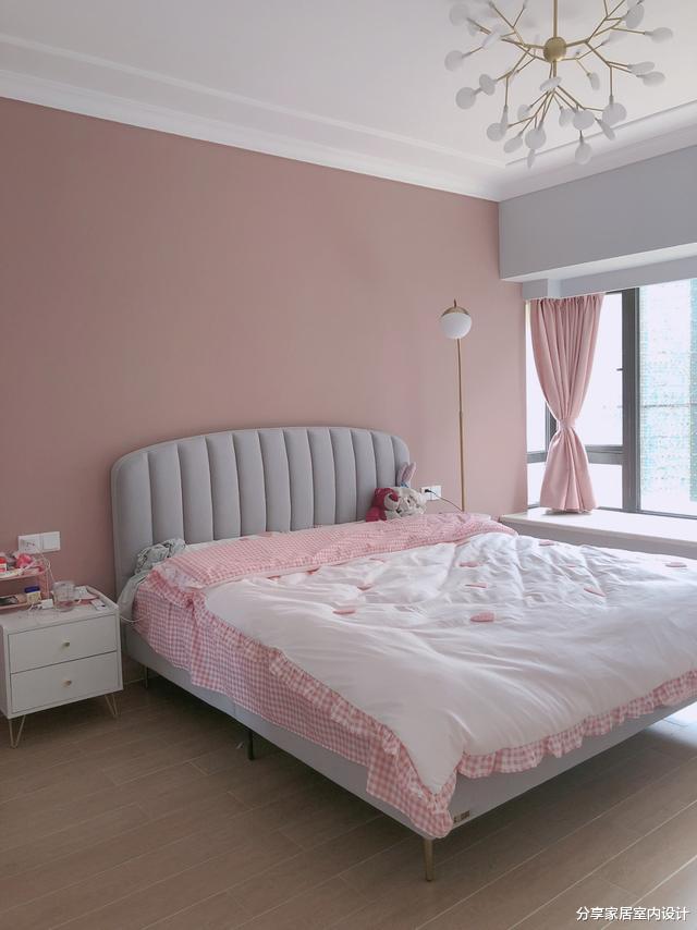 看她家新房,全屋墙面刷的颜色很漂亮,太有品位了,分享一下!