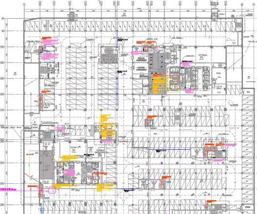地库机电管线与支吊架如何深化设计?示例学习!