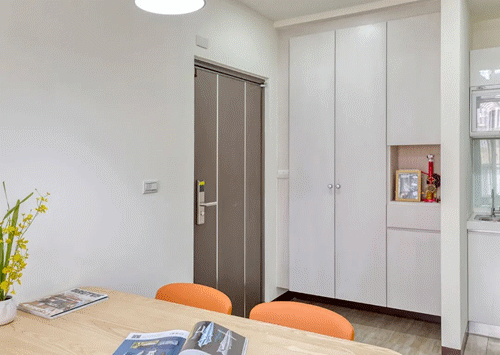 这位北京太太真厉害，66㎡小家改造成三居室，全屋超多收纳不压抑