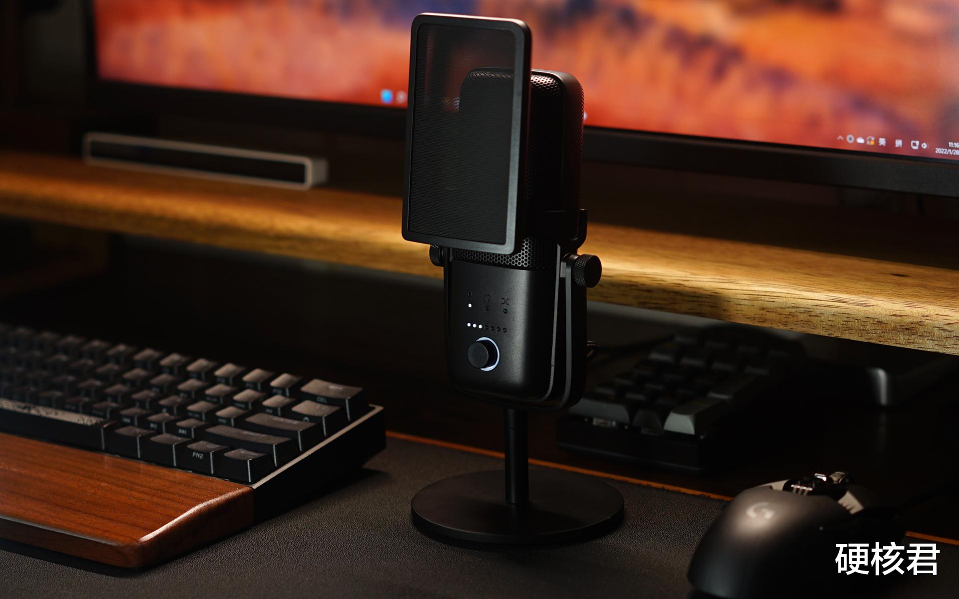 OLED|游戏玩家与直播UP主收音首选,Elgato Wave: 3电容麦克风体验!