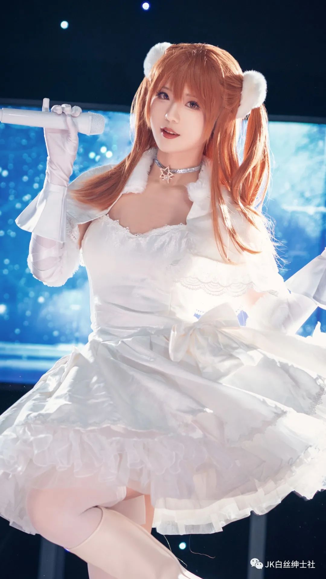 白色相簿2|cos：白色相簿2闪闪发光的雪菜cos正片@阿音