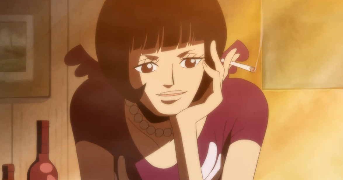 海贼王1059话:夏琪曾是九蛇海贼团船长,海军新武器比肩七武海