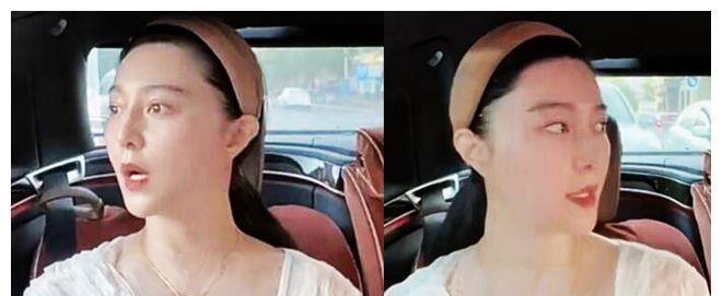 范冰冰|范某冰放飞自我!素颜在车后排座拍视频带货,衣着邋遢发福像大妈