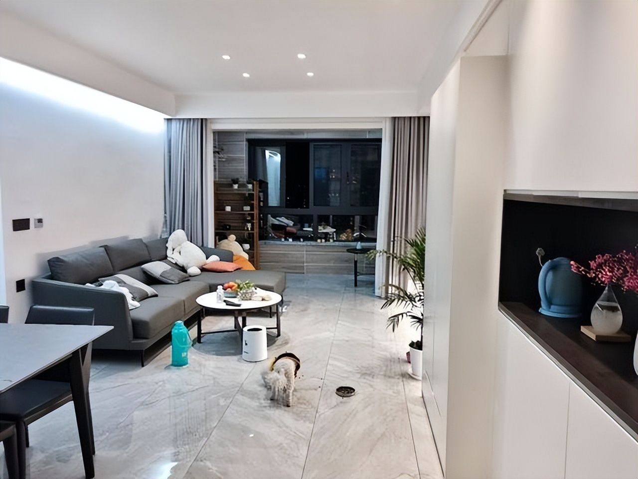 77平二居室特别简约漂亮,入住真的是一种享受