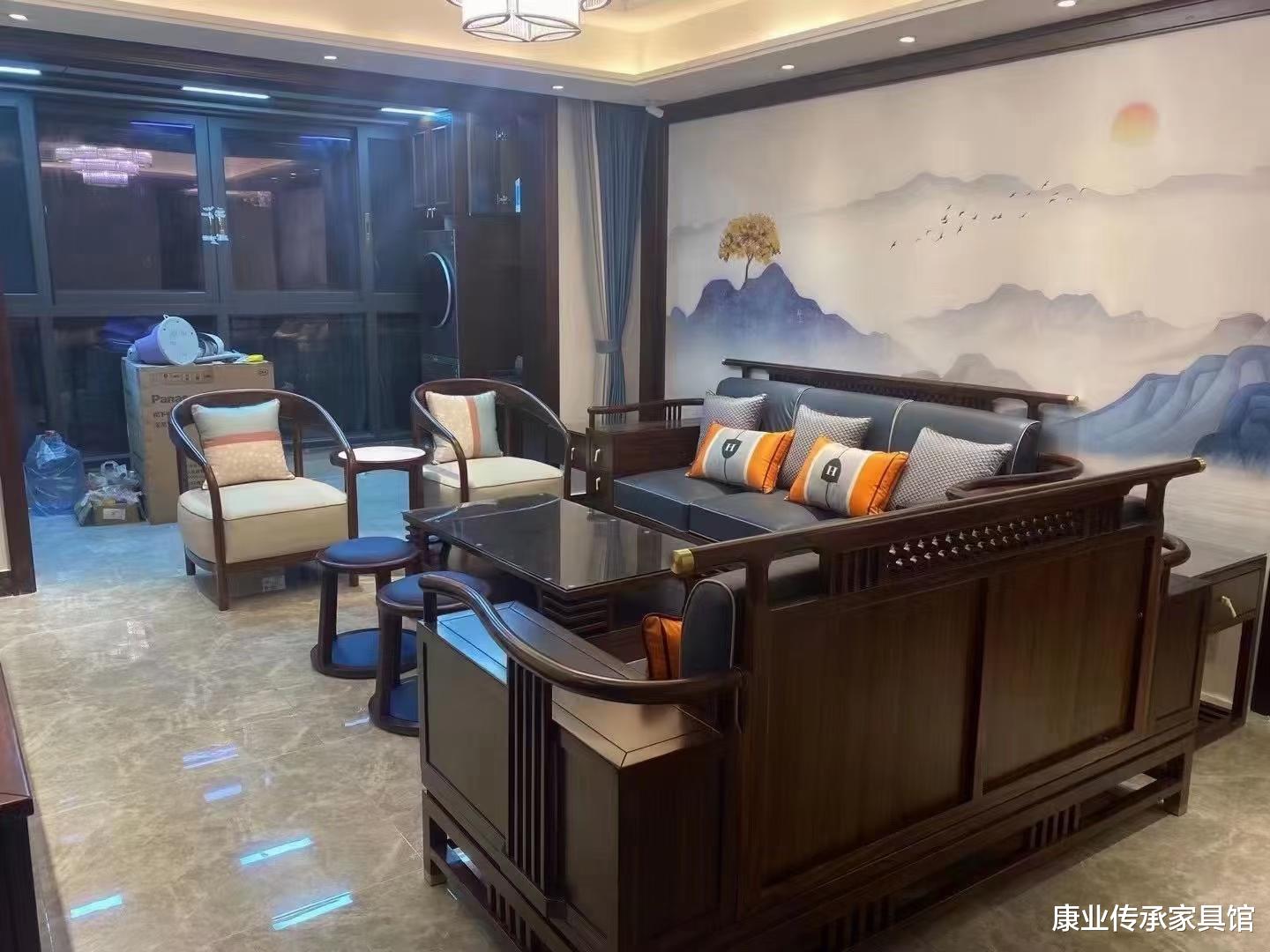 独具现代东方美学,新中式风格客厅案例欣赏