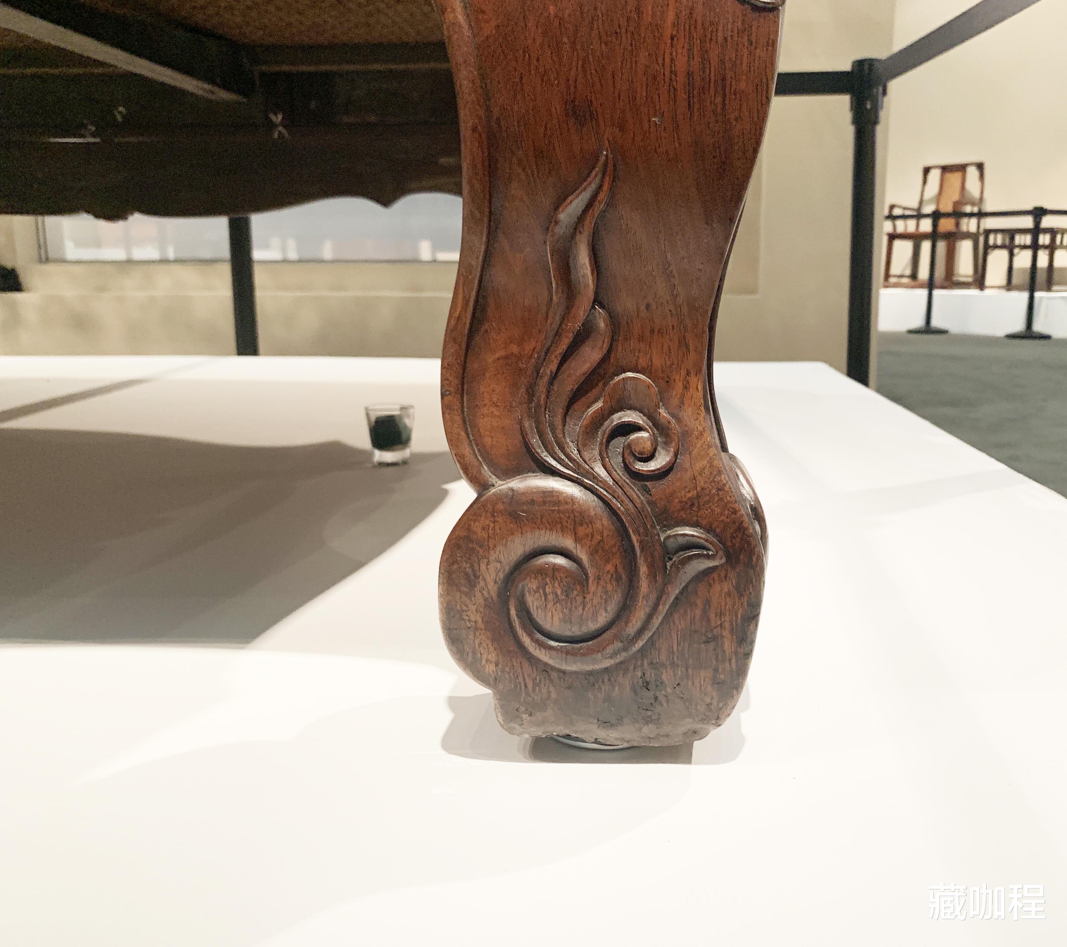 银元|高束腰满工雕刻,黄花梨架子床下盘美不胜收