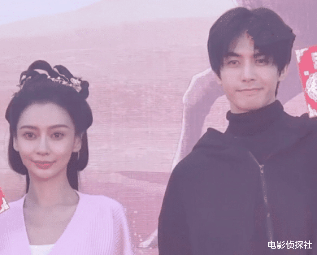 Angelababy|《相思令》开机路透：baby微笑唇抢镜，宋威龙一脸疲态很显老