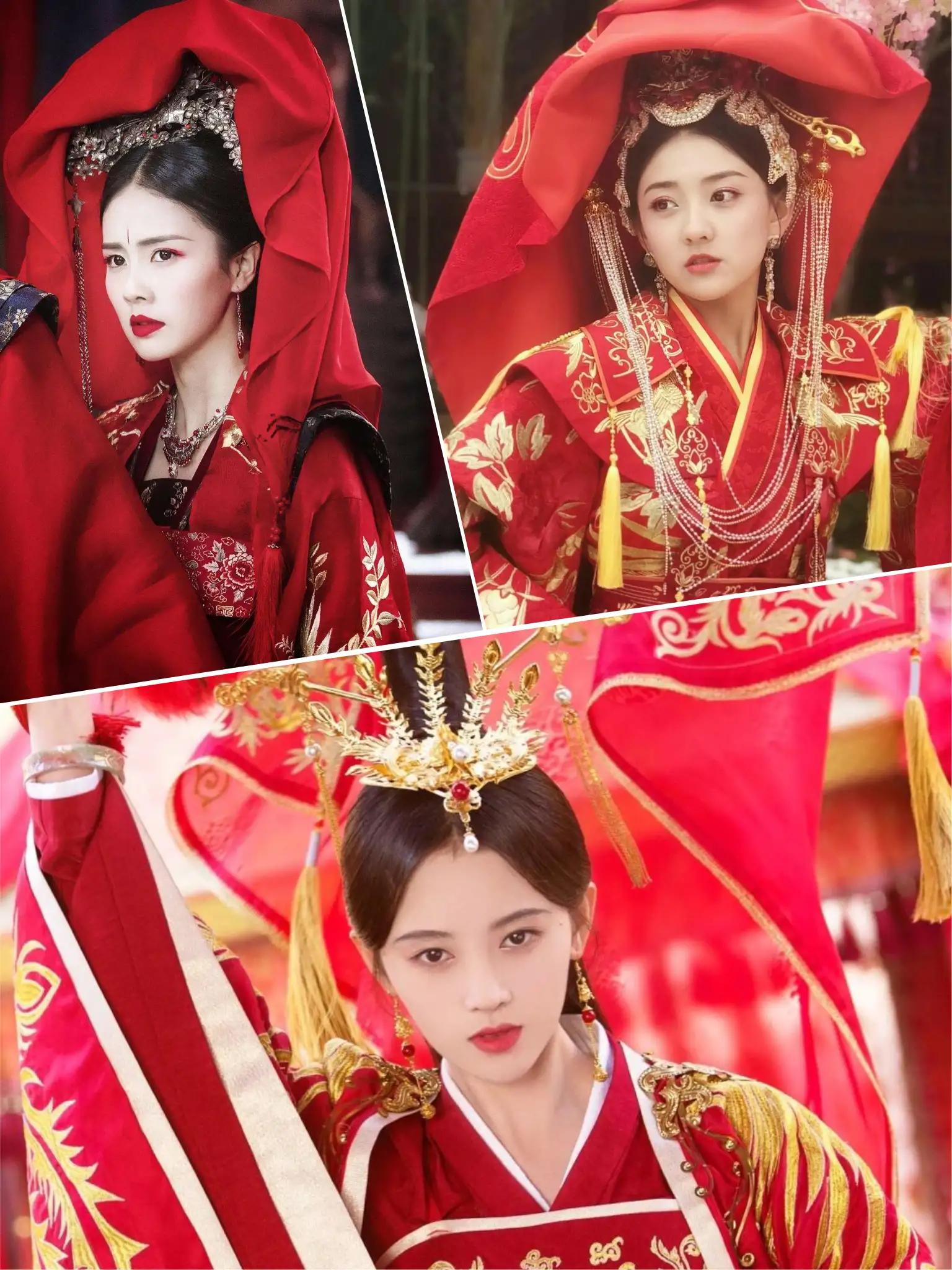 古装剧|盘点古装剧里那些七色嫁衣和绝美新娘，你最心水谁？