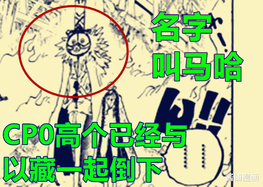 海贼王|海贼王1041话，以藏击败的CP0成员叫马哈，CP0队长认为五老星任务很奇葩