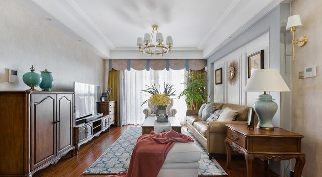 18万装126㎡美式三居，光设计费就1万，这效果给力不？