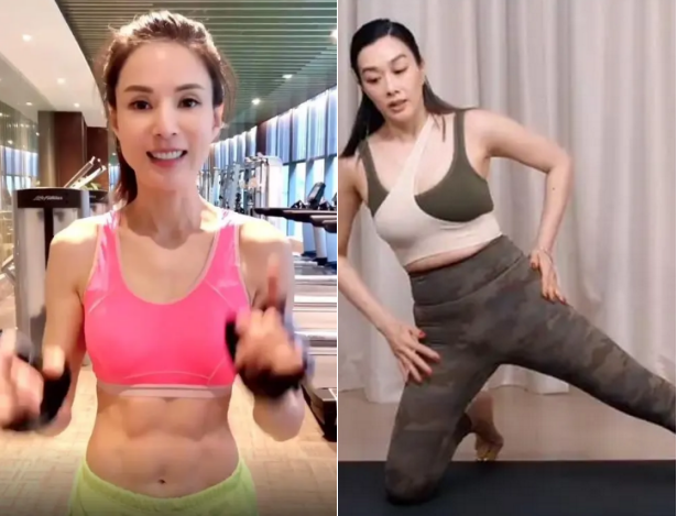 钟丽缇|李若彤钟丽缇雪地嬉闹!张大嘴巴放声歌唱,把雪往头上淋好兴奋