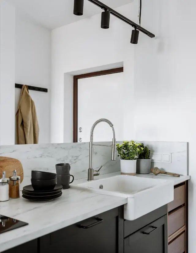 女孩用心打造28平北欧风小家,衣帽间浴缸皆有,一人蜗居同样幸福