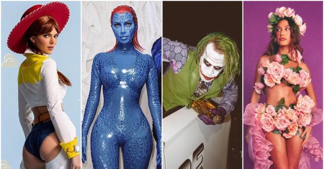 凯莉|好莱坞明星变装趴：丰臀金秀出染红发，凯莉被质疑毁儿童电影