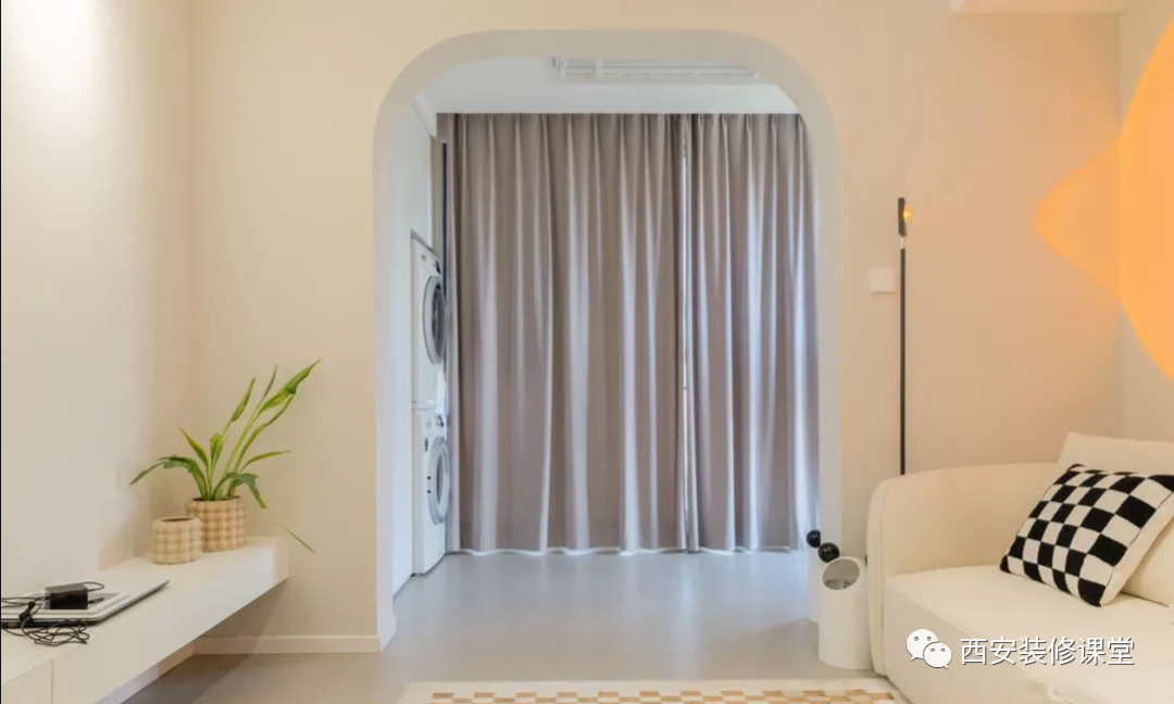 90㎡三室变两室,客卧互换成就清新家