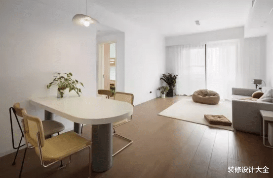 95㎡清爽北欧风,儿童房设计值得二娃家庭学习!