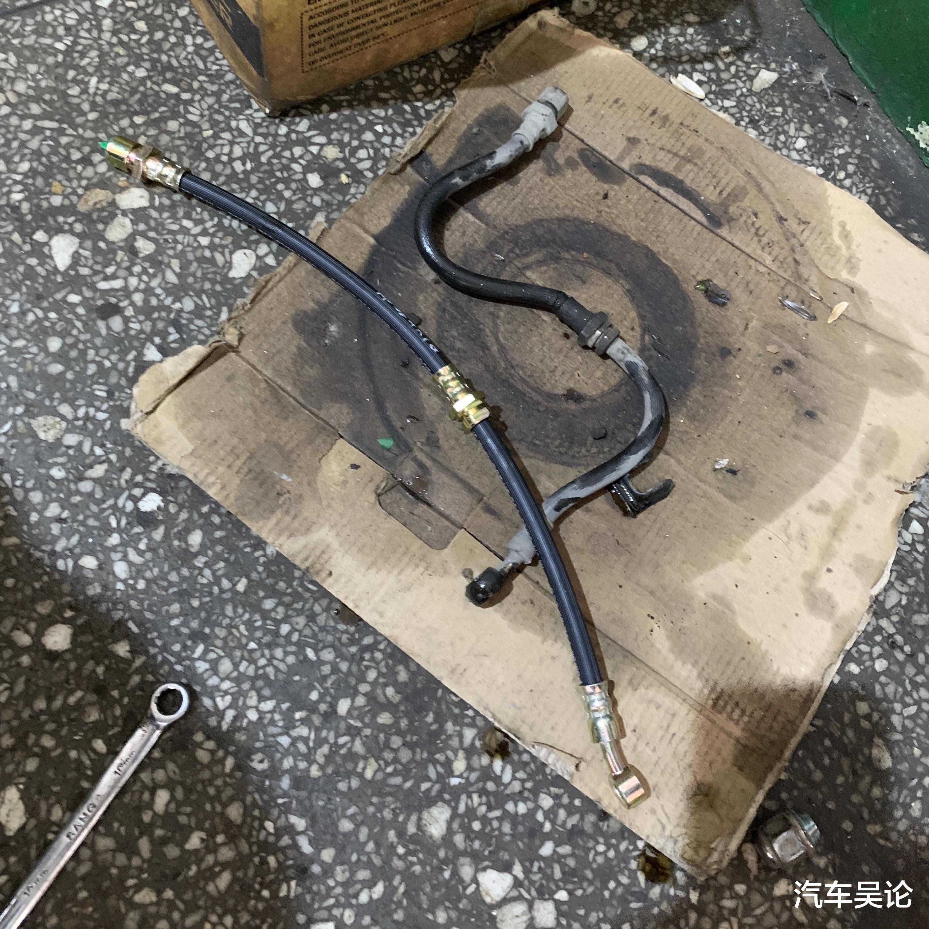 23万公里的别克求援,车主不敢继续开车,因为刹车失灵了!