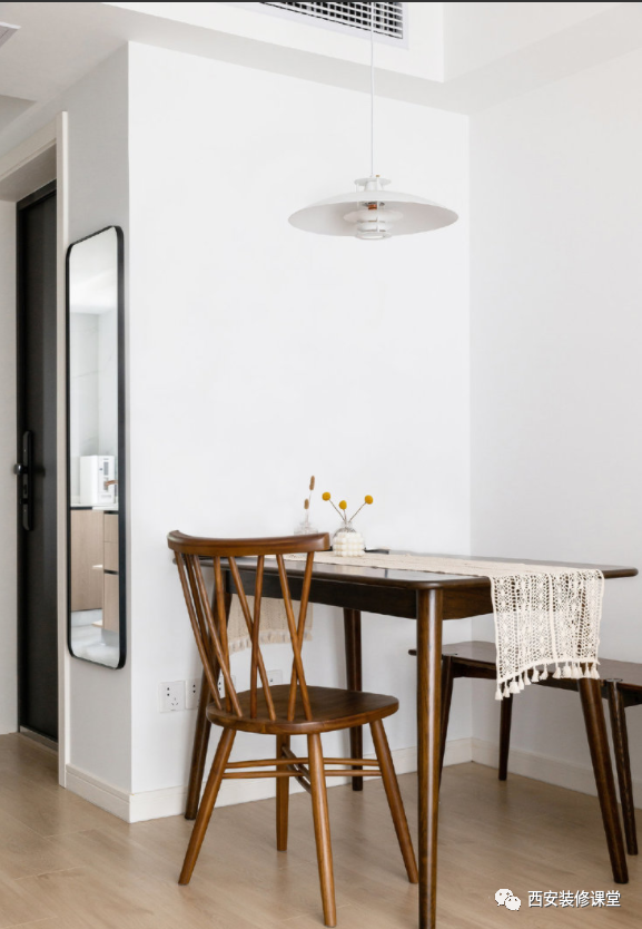 90㎡两室清爽,开放厨房放大空间