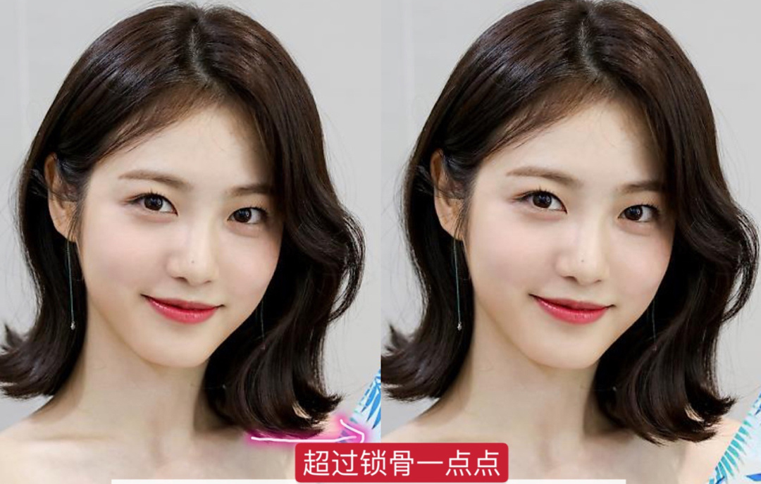 短发 8成脸型都可的甜美清新短发！
