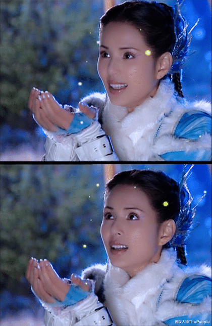 阿Sa|同样头插羽毛，蔡卓妍灵动、周迅美成经典，杨幂“晴雯”太辣眼