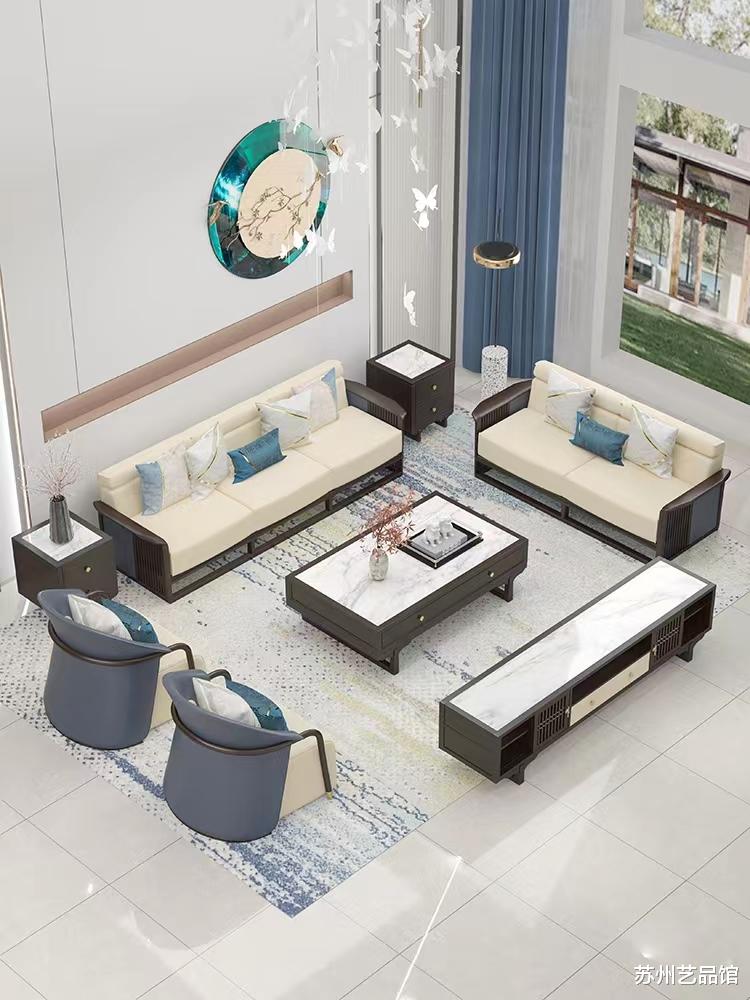 新中式风格清新自然,展现出既雅致又凝练的精美亮点