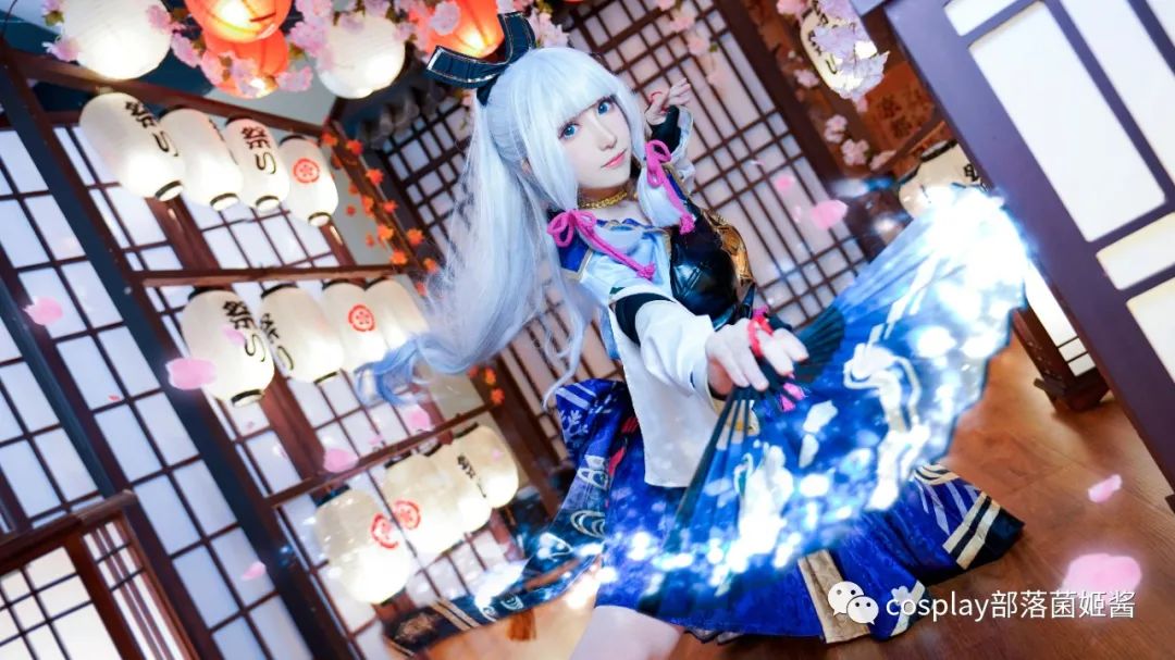|cos：原神神里绫华cos正片@衣衣