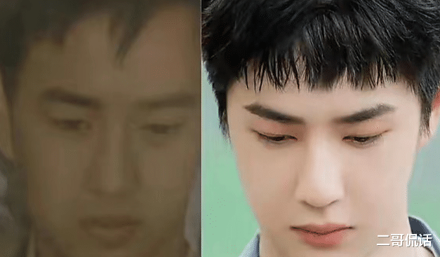 王一博|王一博童年写真照同款，网友称其复制粘贴式长大