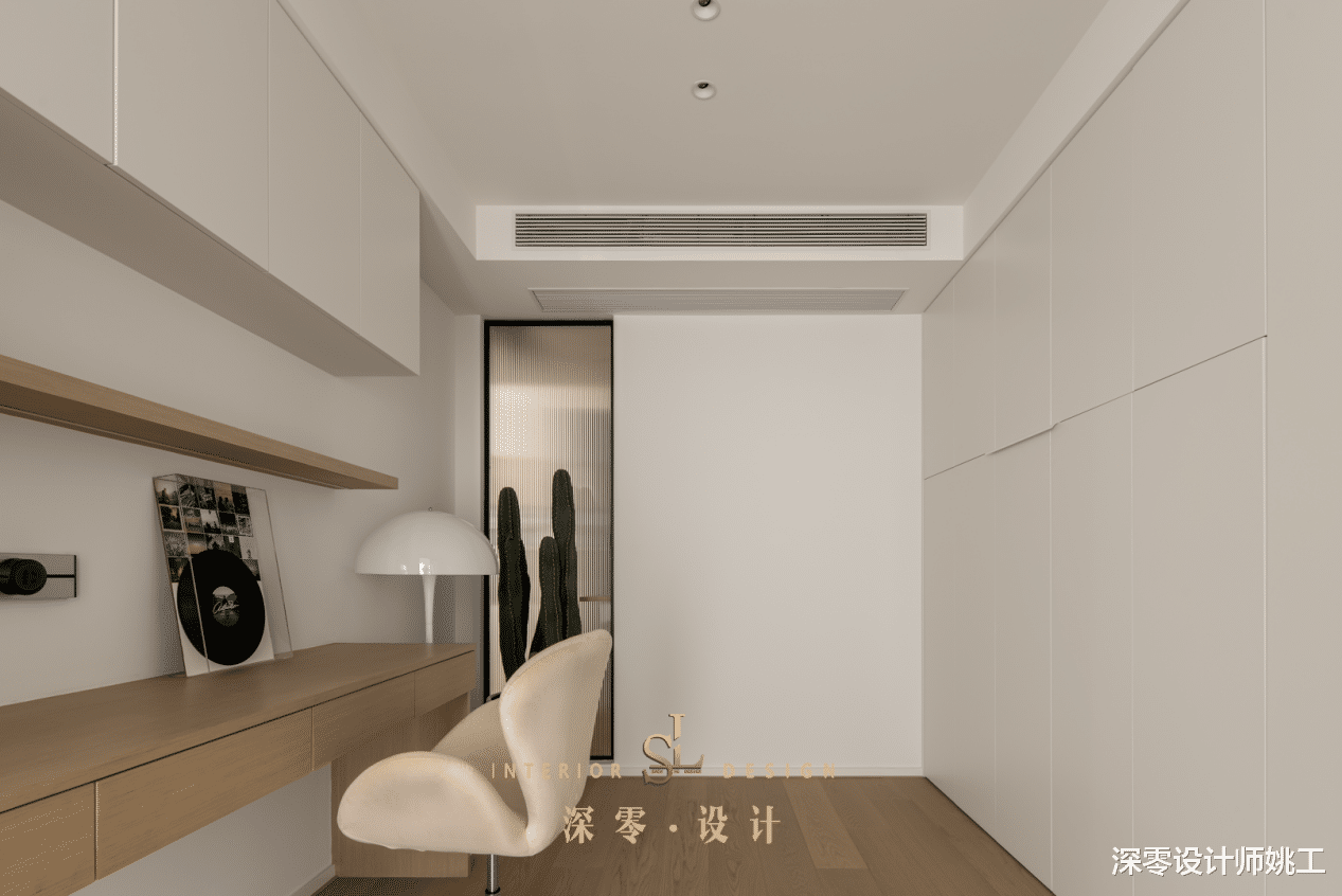 他家110㎡客厅单独规划出书房,看似占地,实则解决3大问题